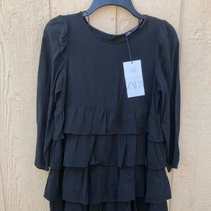 Zara tiered mini dress